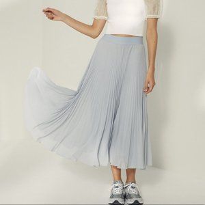 Aritzia Wilfred blue Twirl skirt
